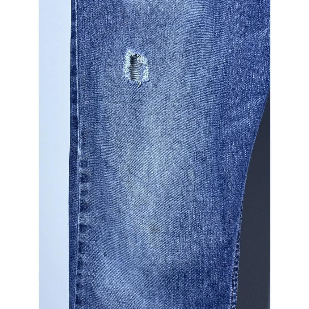 Diesel Jeans Men 32 32‎ Blue Shioner Slim Skinny Denim Cotton Distressed ORN31